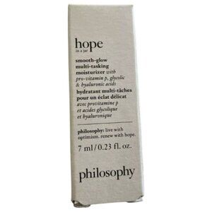 Philosophy Hope in a Jar Moisturizer Smooth Glow Multi-Tasking 0.23oz/7mL